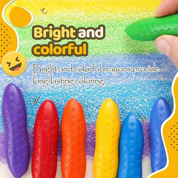 CRAYONES®DE MANI DE CERA x 24 COLORES