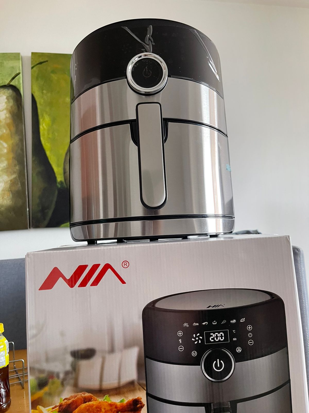 OLLA FREIDORA AIR FRYER NIA 4 LITROS DIG