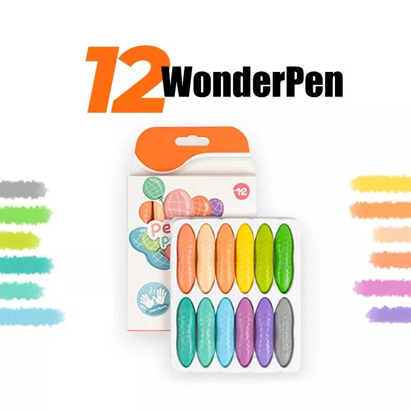 CRAYONES®DE MANI DE CERA x 24 COLORES