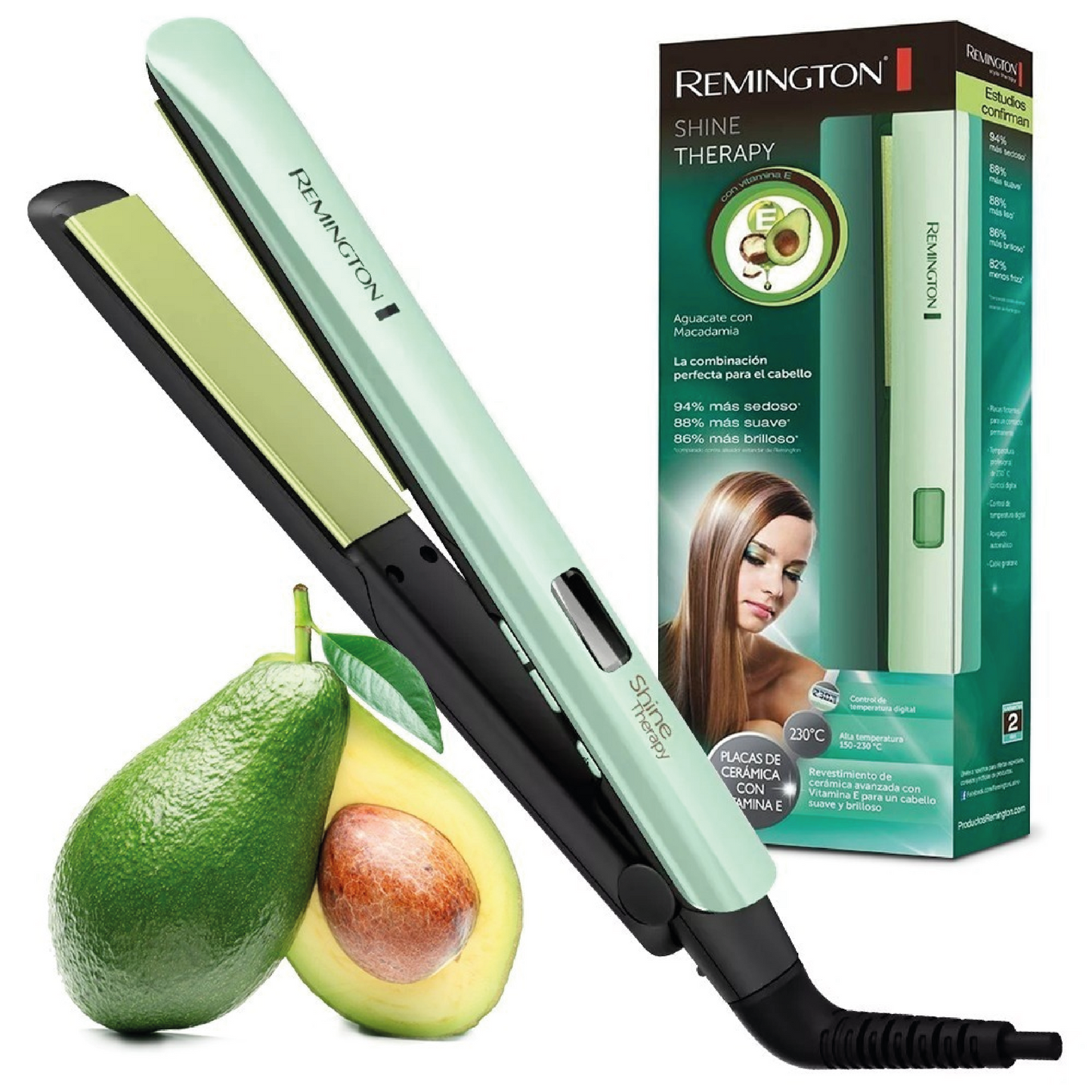 Plancha Remington Aguacate AAA